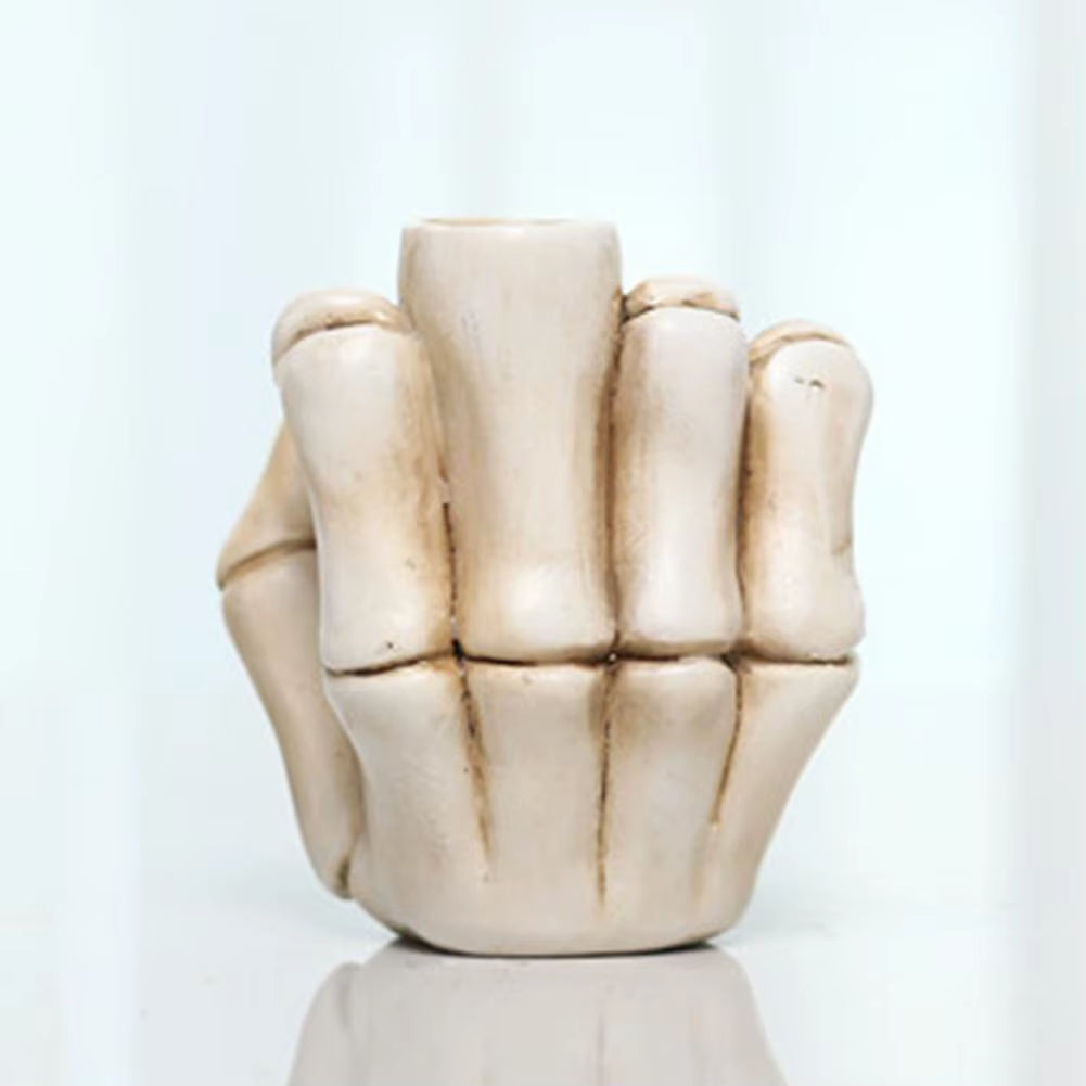 The Middle Flame – Punk Style Hand Gesture Candle Holder