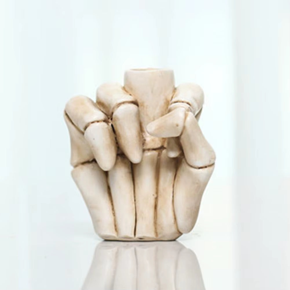 The Middle Flame – Punk Style Hand Gesture Candle Holder
