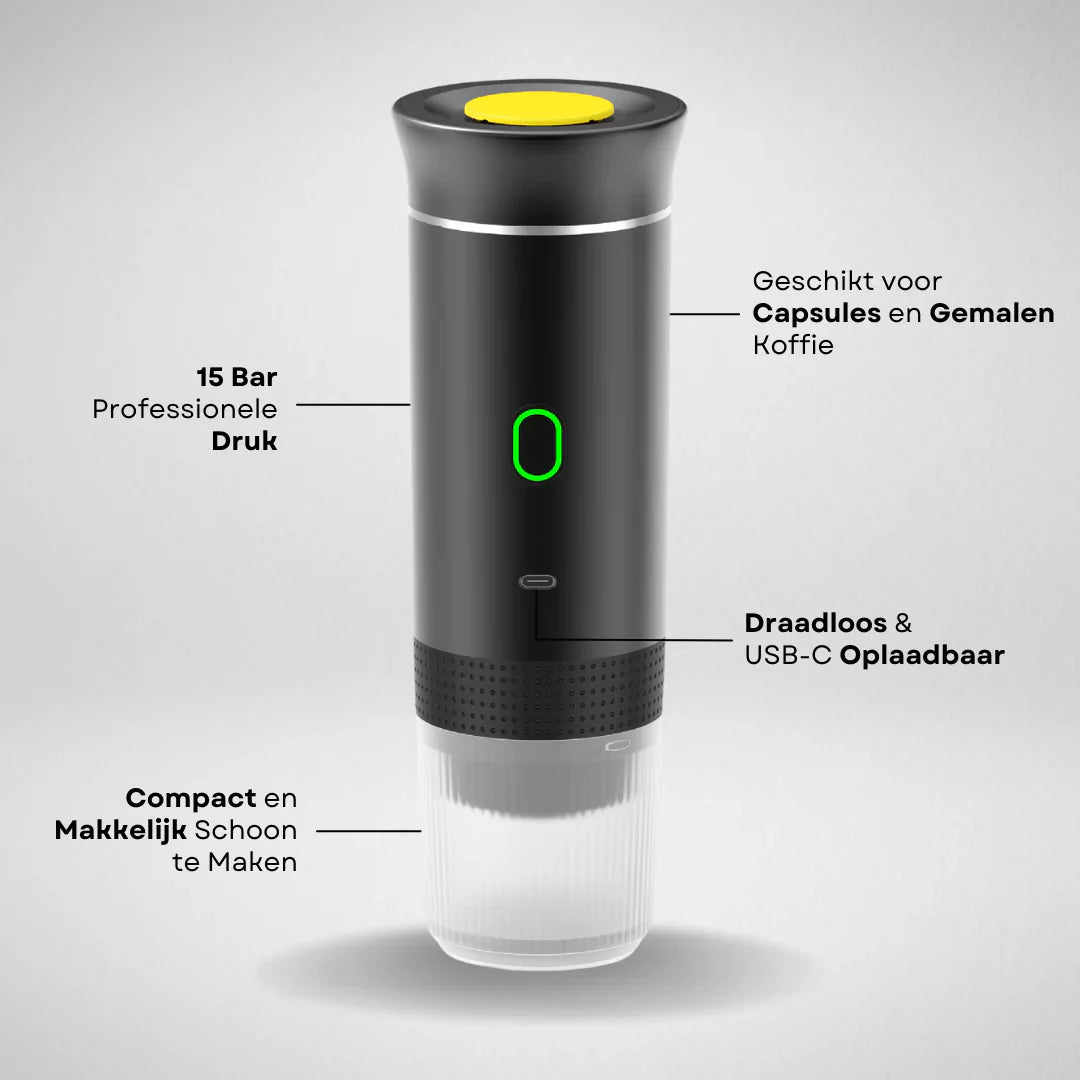 BrewMate Portable Espresso Maker – Coffee On-the-Go