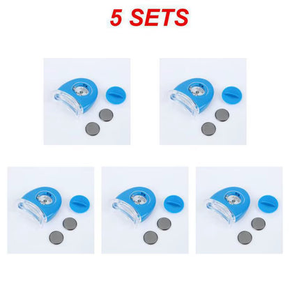 Teeth Whitening Portable Mini Led Blue Light Smart Whitener Instrument Teeth Bleaching Beauty Health Tool