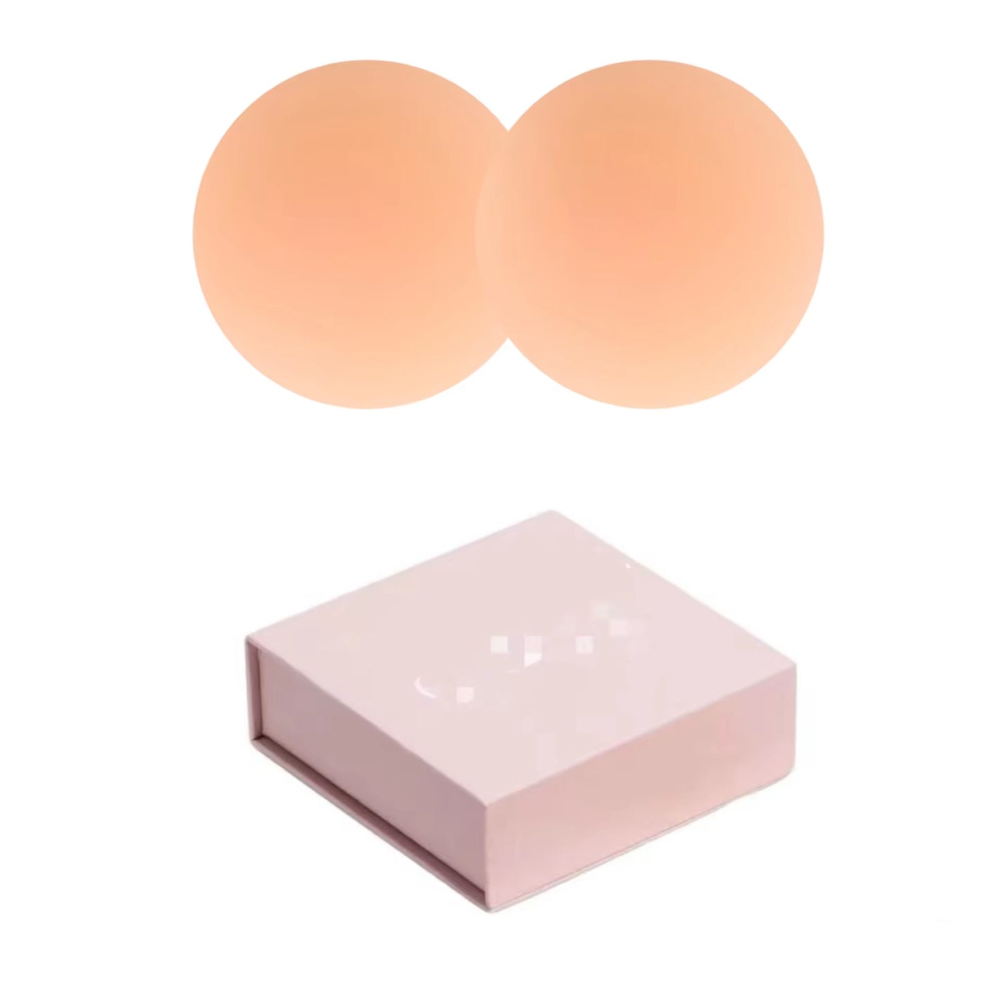 Braless Seamless for Cakes Cover Ultra Thin Invisible Bra Nipple Cover Bioadhesive Silicone Reusable Sweatproof Travel Boob Bra