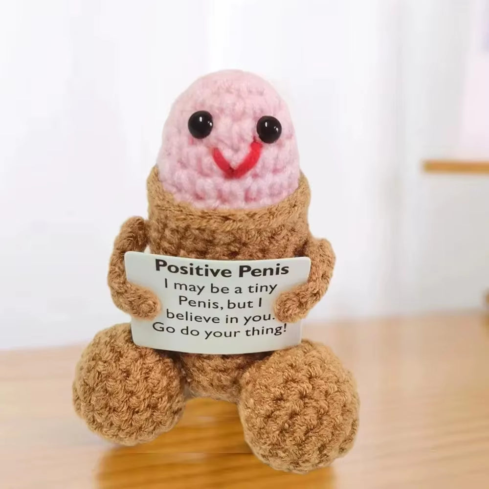 KnottyBuddies – Handmade Cute JJ Pendant - Positive penis 