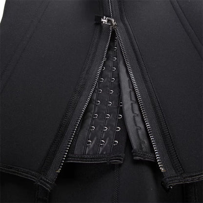 Waist Trainer Tank Top for Women Zipper Body Shaper Tummy Control Sleeveless Top Women'S Activewear Body Shaping Underwear