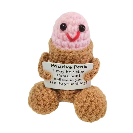KnottyBuddies – Handmade Cute JJ Pendant - Positive penis 