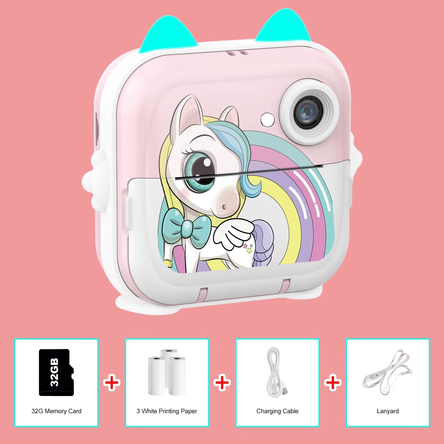PrintPix Kids Camera – Instant Fun, Instant Memories! 🎨✨