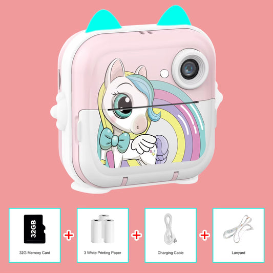PrintPix Kids Camera – Instant Fun, Instant Memories! 🎨✨