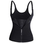 Waist Trainer Tank Top for Women Zipper Body Shaper Tummy Control Sleeveless Top Women'S Activewear Body Shaping Underwear