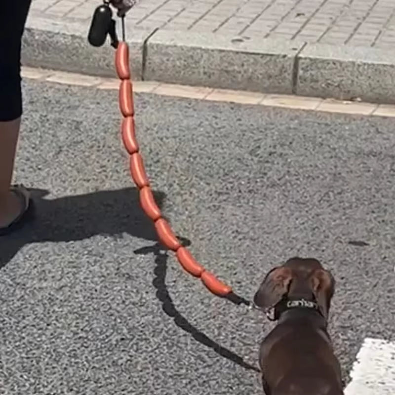 Wiener Walker – Sausage Link Dog Leash