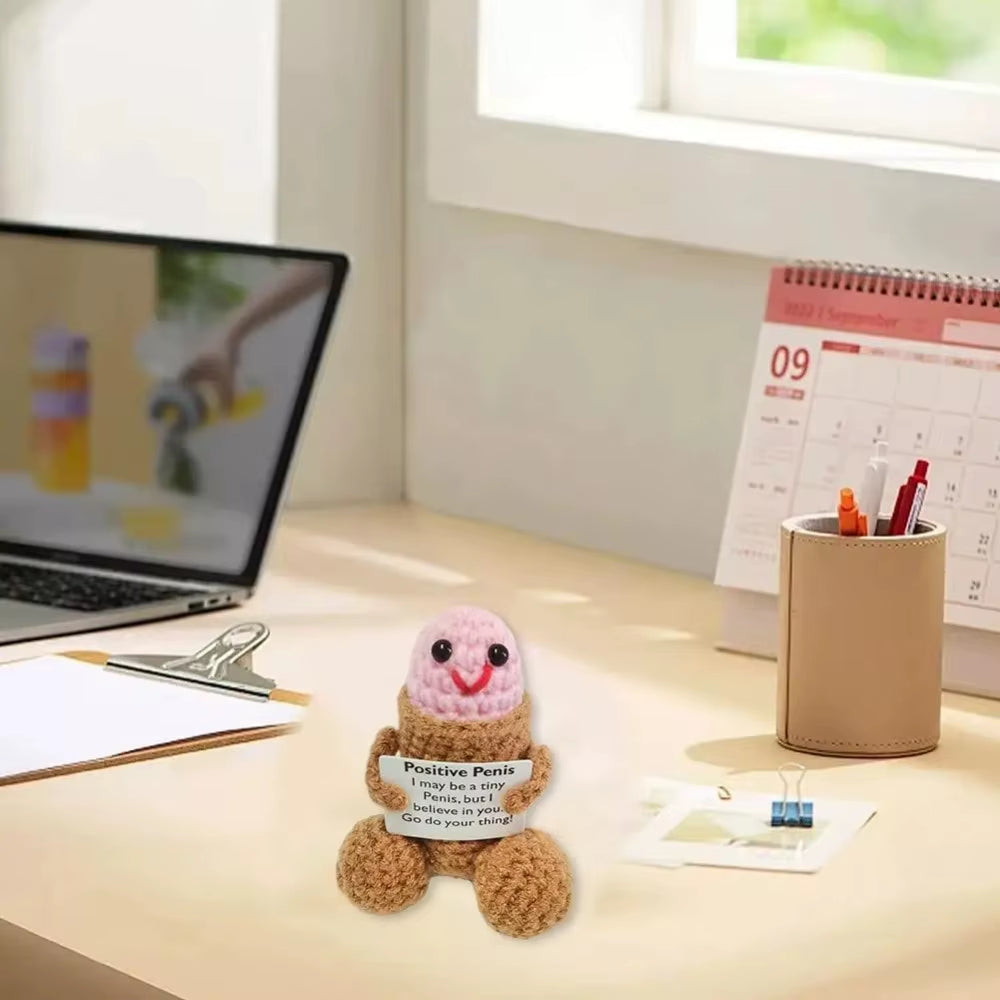 KnottyBuddies – Handmade Cute JJ Pendant - Positive penis 