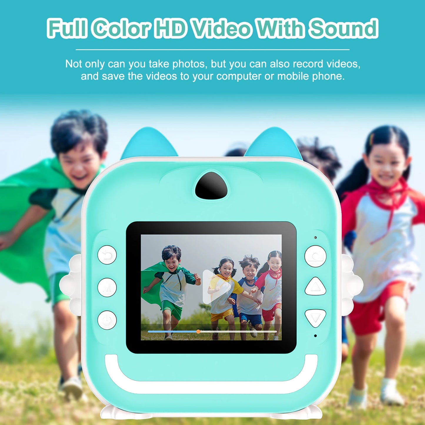 PrintPix Kids Camera – Instant Fun, Instant Memories! 🎨✨