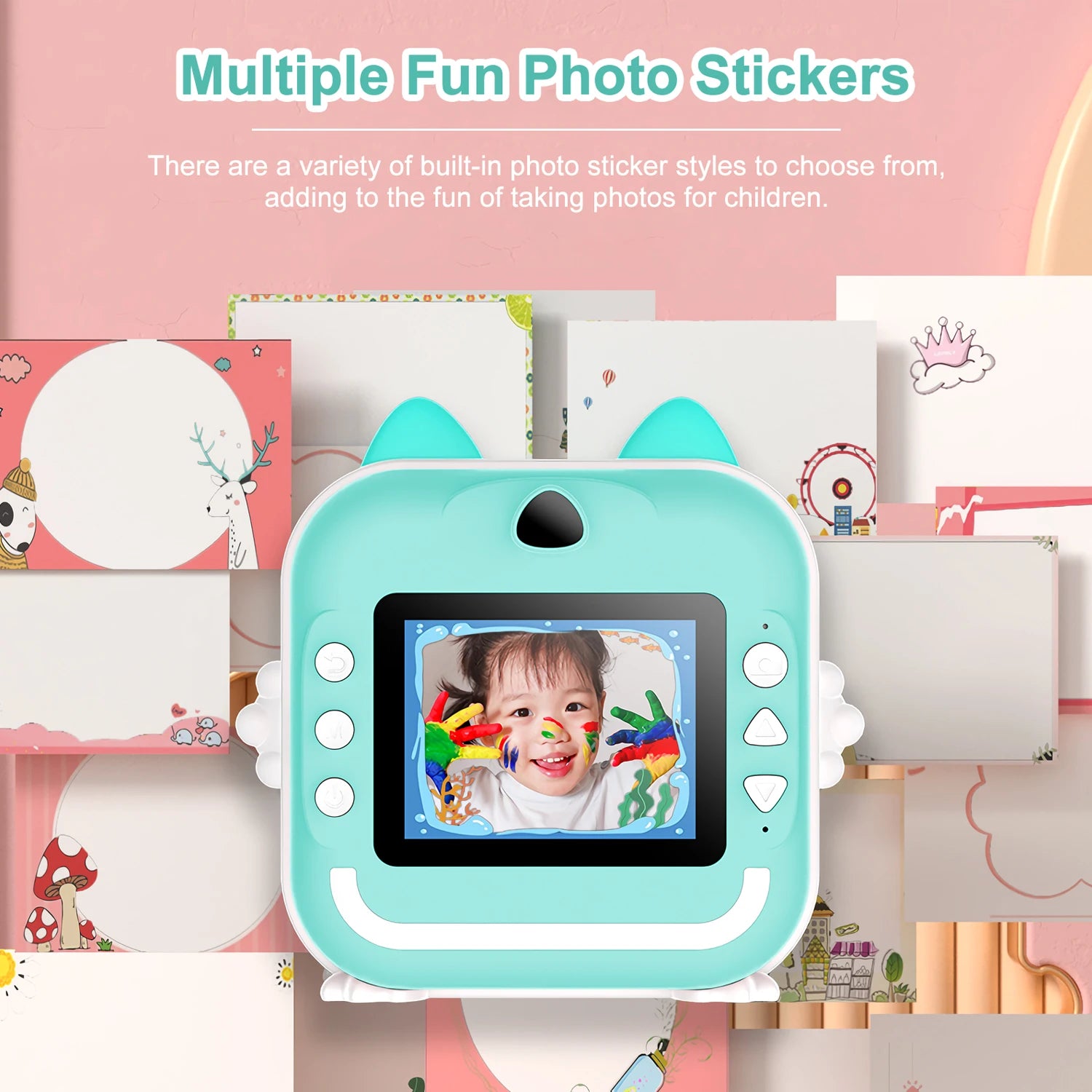 PrintPix Kids Camera – Instant Fun, Instant Memories! 🎨✨