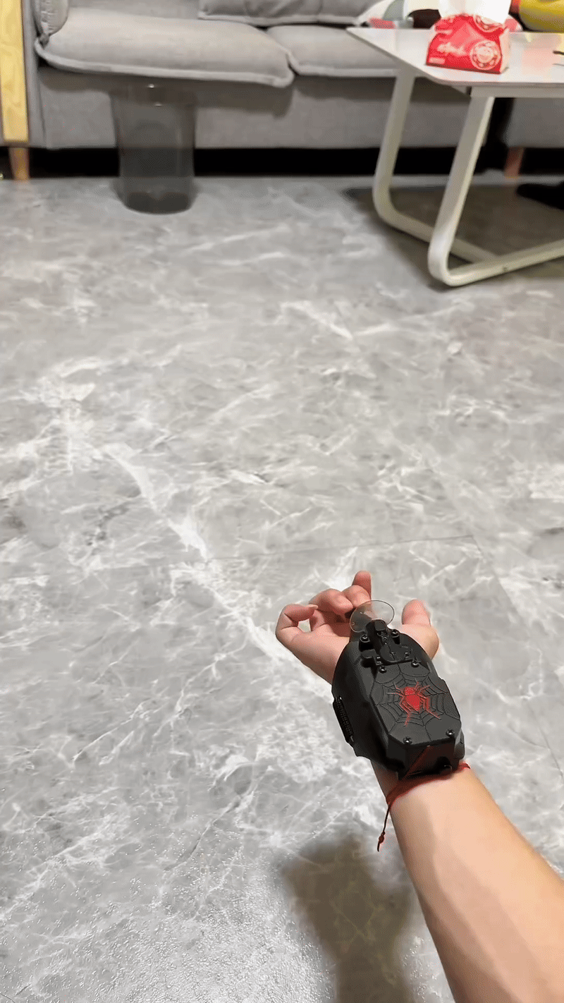 Fully Automatic Spider Web Shooters