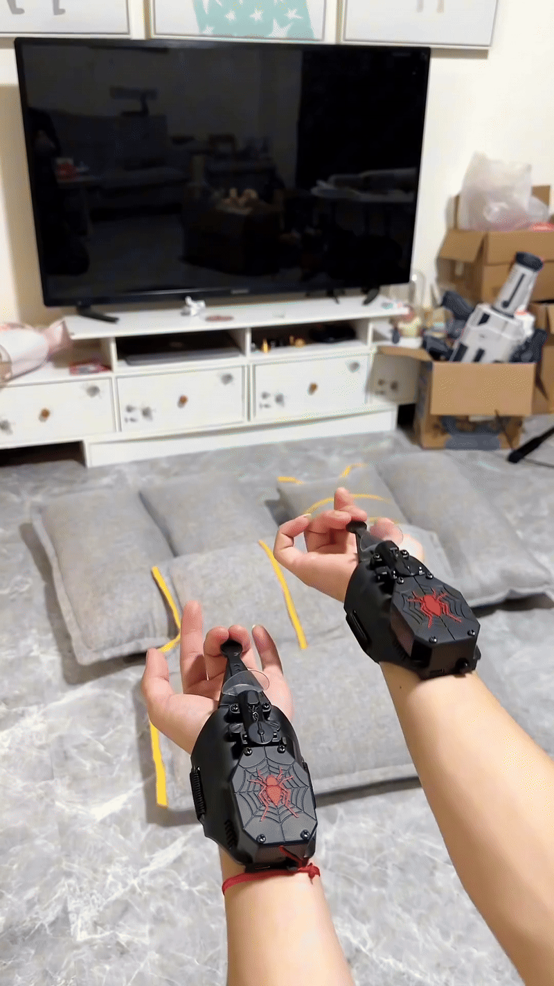 Fully Automatic Spider Web Shooters