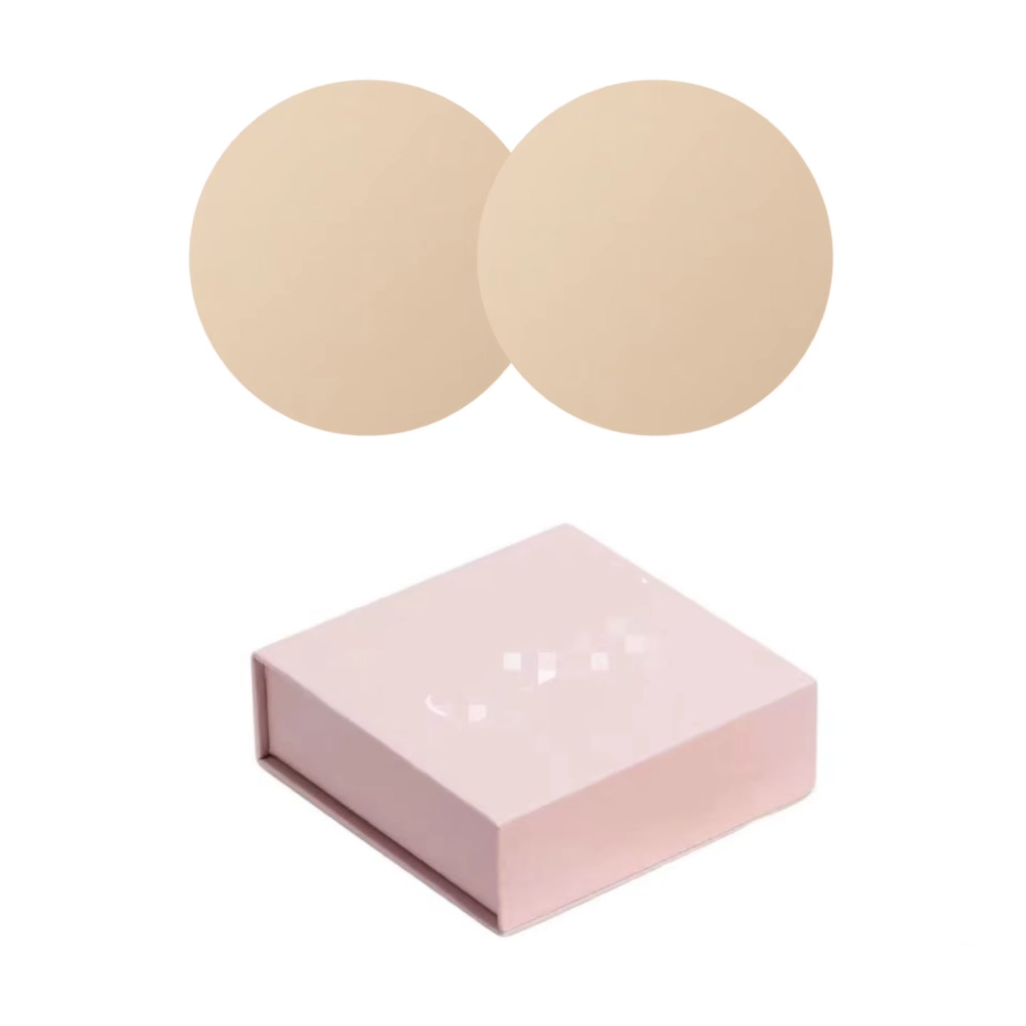 Braless Seamless for Cakes Cover Ultra Thin Invisible Bra Nipple Cover Bioadhesive Silicone Reusable Sweatproof Travel Boob Bra