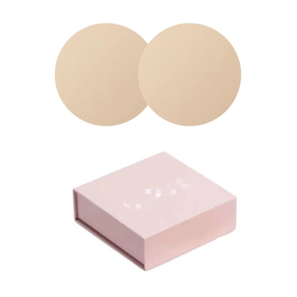 Braless Seamless for Cakes Cover Ultra Thin Invisible Bra Nipple Cover Bioadhesive Silicone Reusable Sweatproof Travel Boob Bra