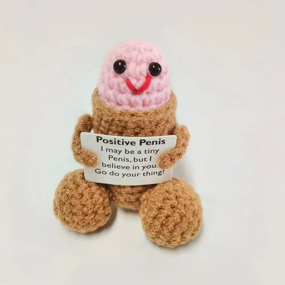 KnottyBuddies – Handmade Cute JJ Pendant - Positive penis 