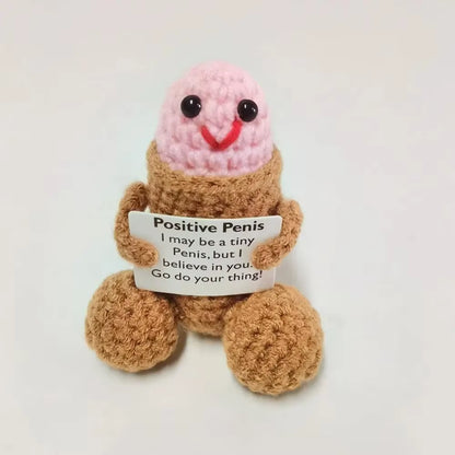 KnottyBuddies – Handmade Cute JJ Pendant - Positive penis 