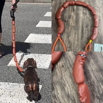Wiener Walker – Sausage Link Dog Leash