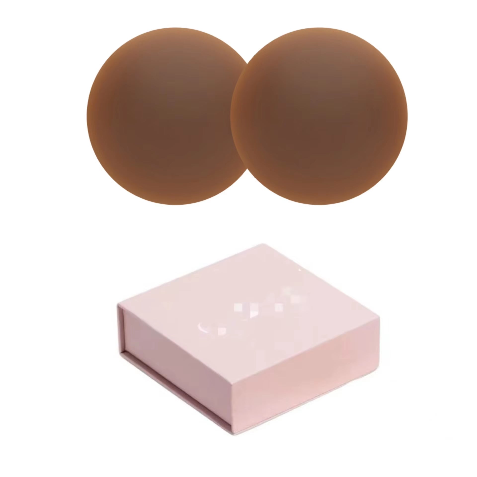 Braless Seamless for Cakes Cover Ultra Thin Invisible Bra Nipple Cover Bioadhesive Silicone Reusable Sweatproof Travel Boob Bra
