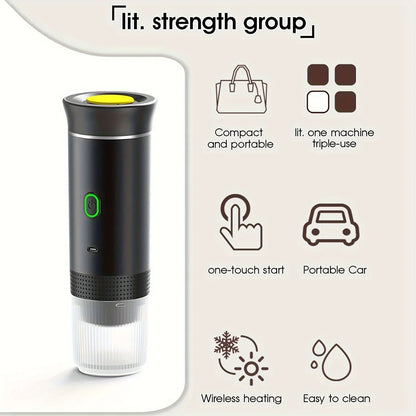 BrewMate Portable Espresso Maker – Coffee On-the-Go