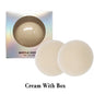 Non Adhesive Bra Liner Nipple Covers Pasties Reusable Silicone Breast Petals Chest Stickers No Show Boob Tape Inserts for Women